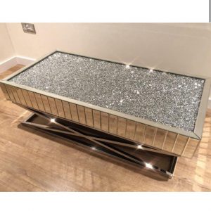 Crushed Diamond Venice Coffee Table